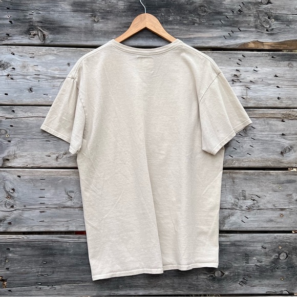 Teen Hearts Unity Diversity Graphic Tee Tan Size Large - Picture 4 of 4